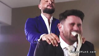 Realtor is anal fucked by unsighted cock foreigner in the hotel room