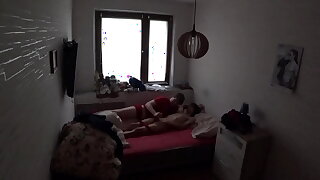 Finally caught my crypto-gay colleagues on a habituated upon camera to the fullest extent a finally sleepover in my place