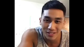 hot south asian guy trying on clothes